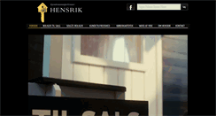 Desktop Screenshot of hensrik.dk